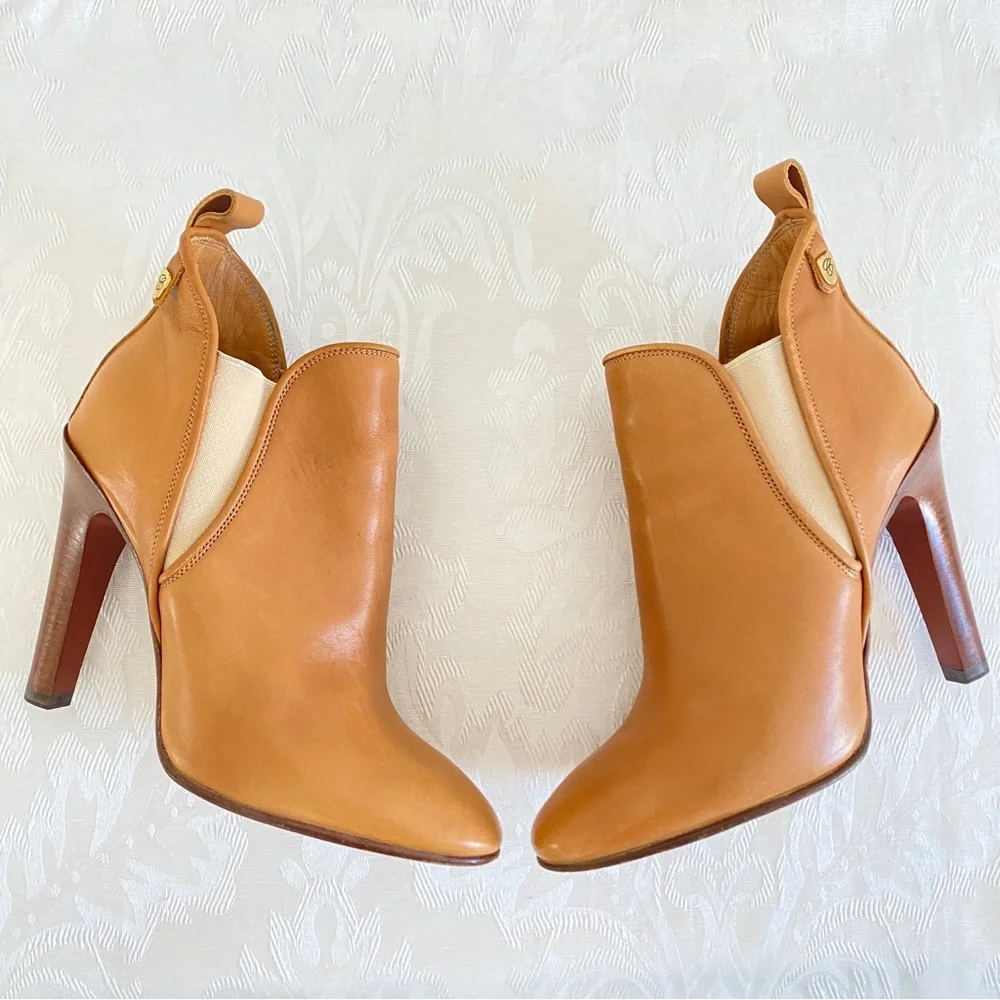 Chloe brown ankle boots - Picture 2 of 14